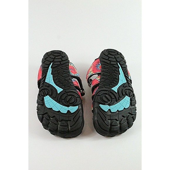 L RUN Womens Size 6 Athletic Hiking Water Shoes Sandals MultiColor - Picture 5 of 7